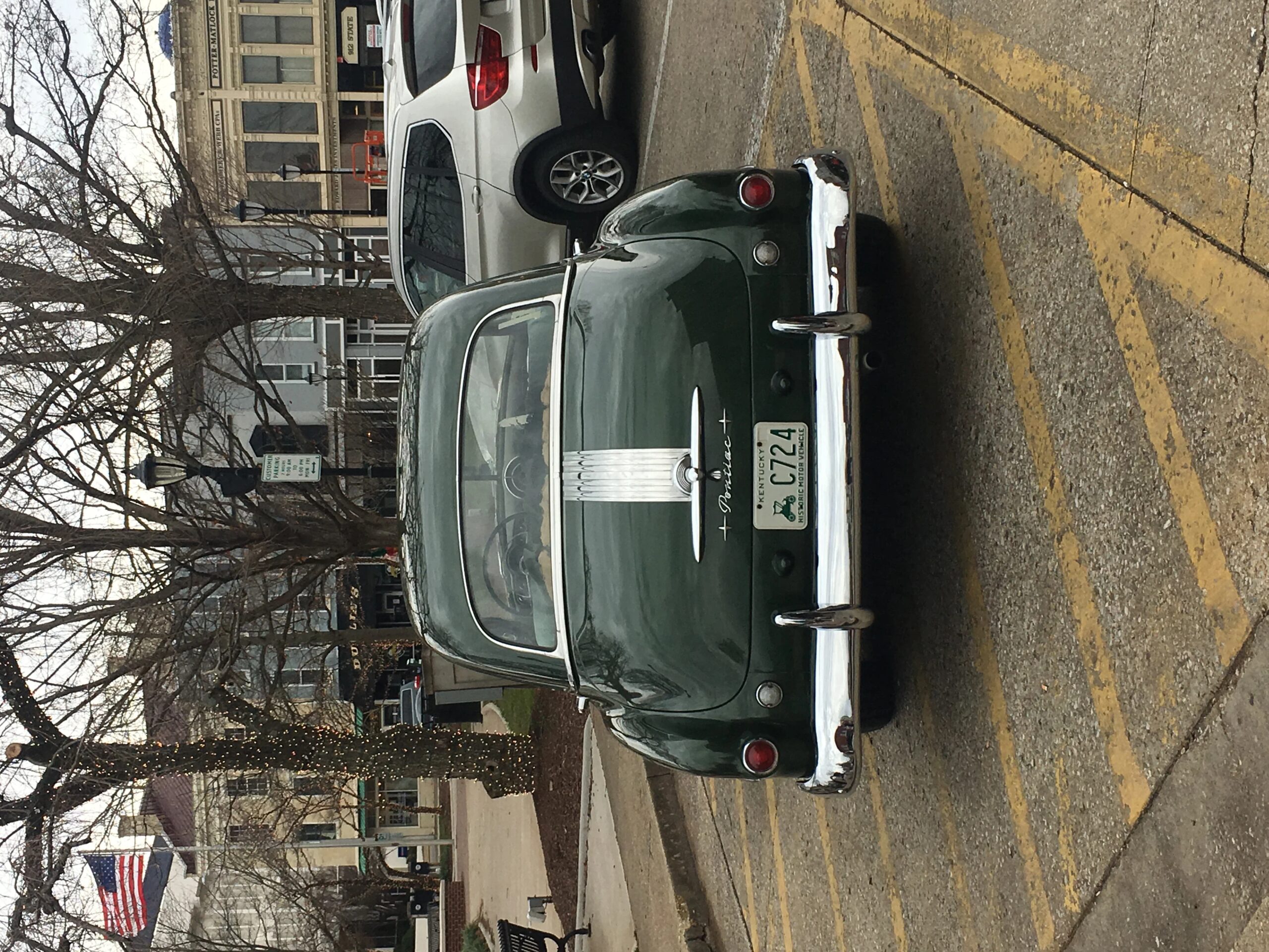 Pontiac-Chieftain-1950-Green-Tan-9
