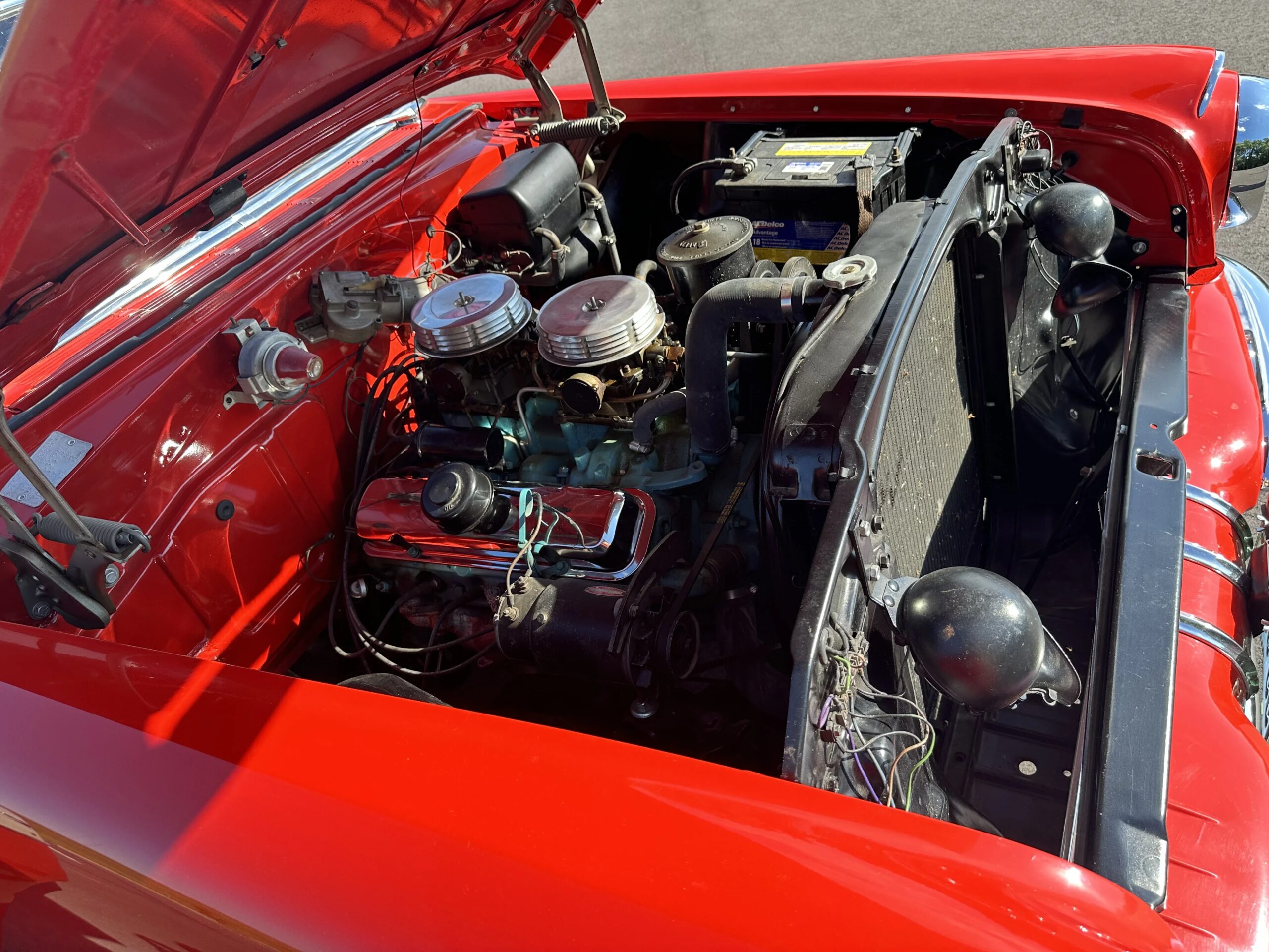 Pontiac-Chieftain-1955-Red-Red-10
