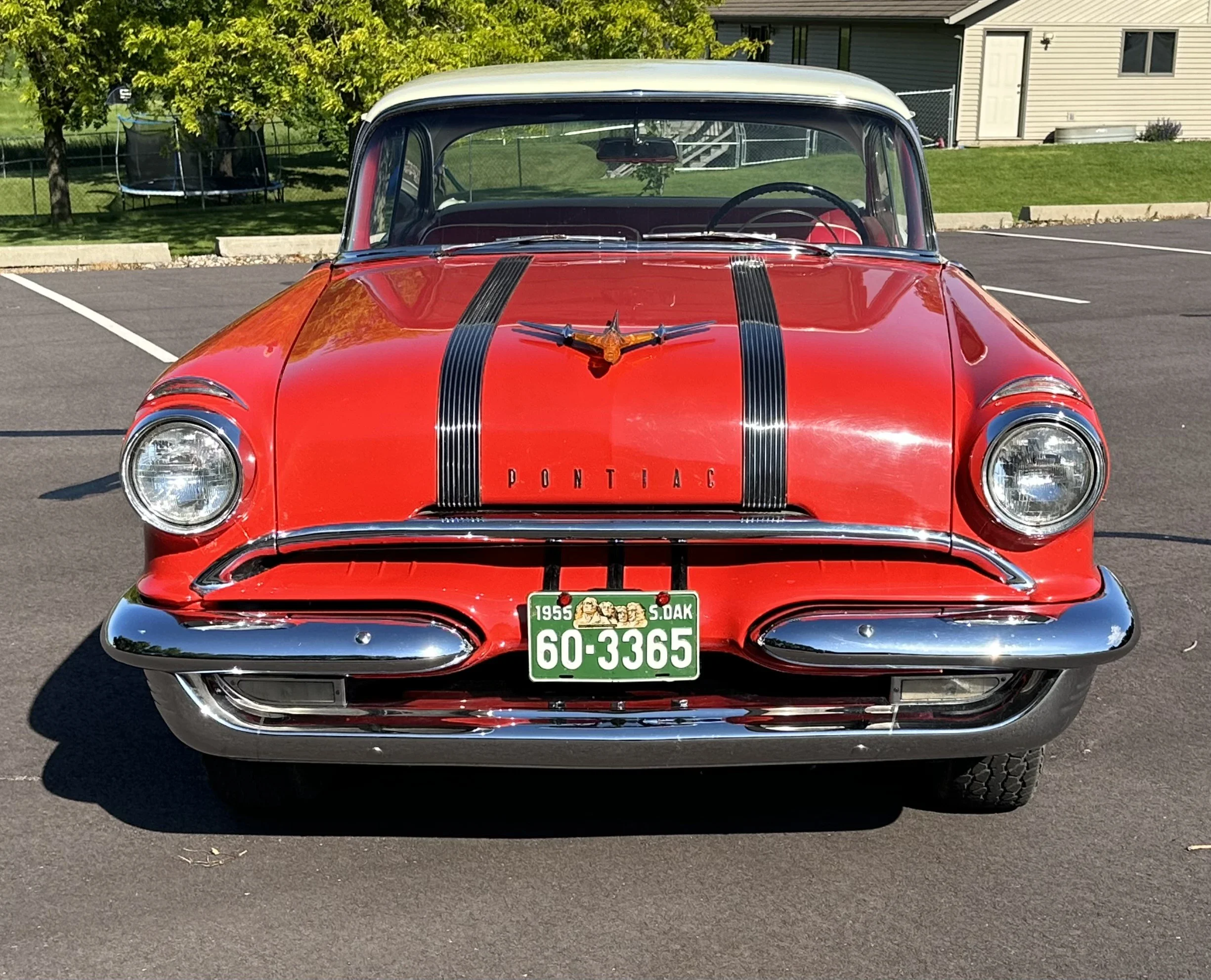 Pontiac-Chieftain-1955-Red-Red-16