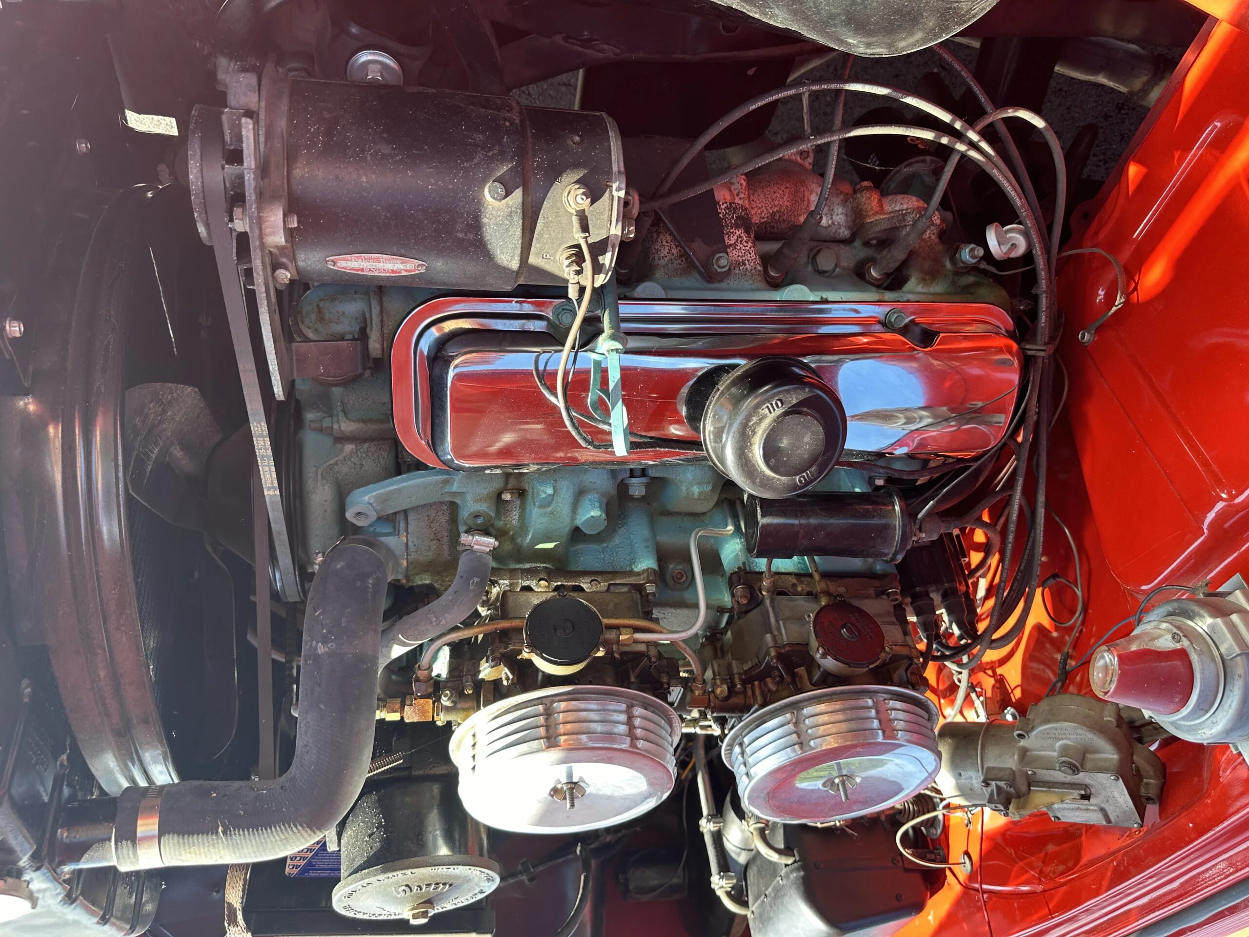 Pontiac-Chieftain-1955-Red-Red-21