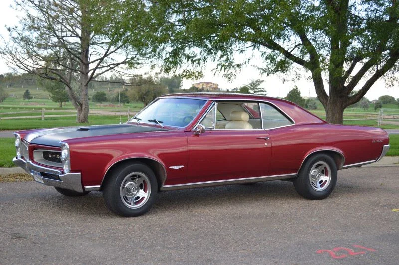 Pontiac-Gto-1966-Burgundy-7