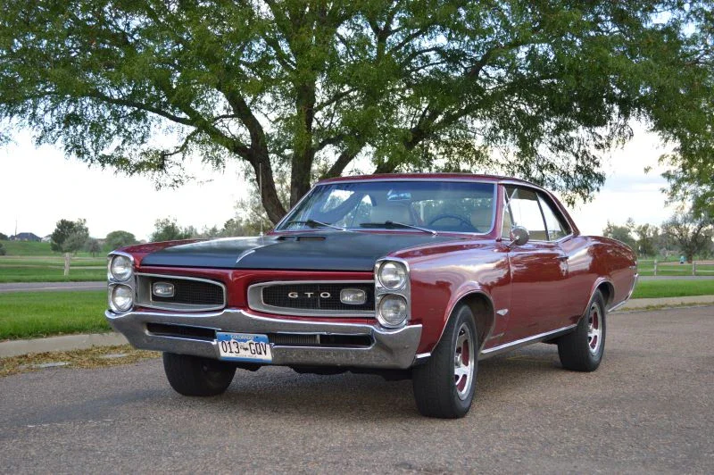 Pontiac-Gto-1966-Burgundy-8