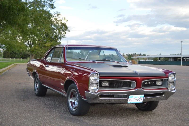 Pontiac-Gto-1966-Burgundy-9