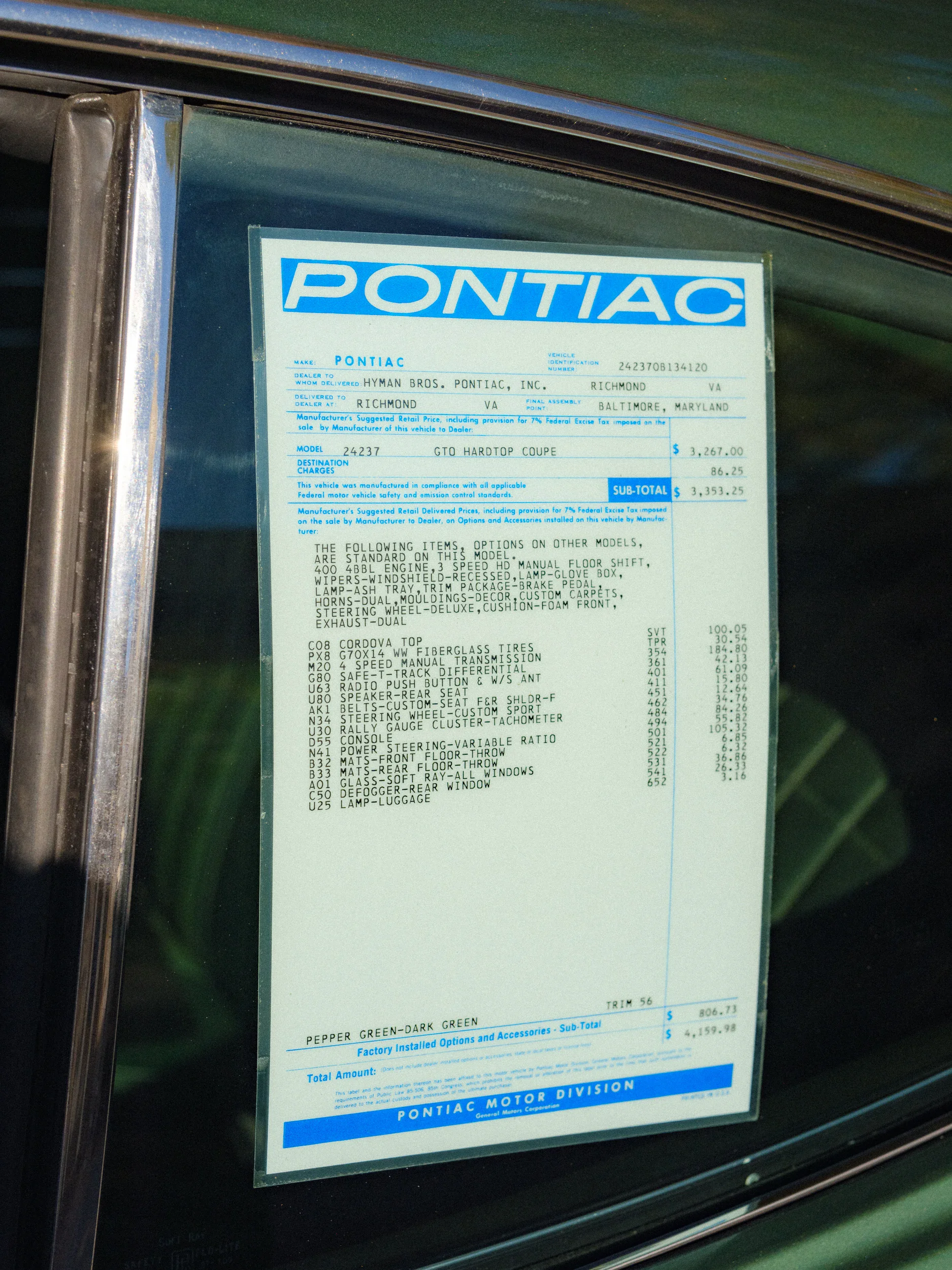 Pontiac-Gto-1970-Green-Green-36