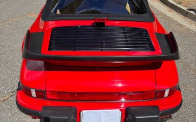 Porsche 911 carrera cabriolet 1989