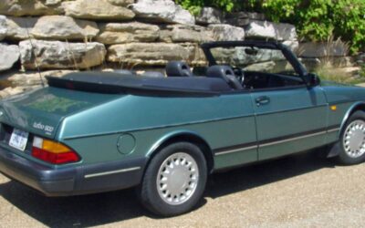 Saab 900 turbo convertible 1991