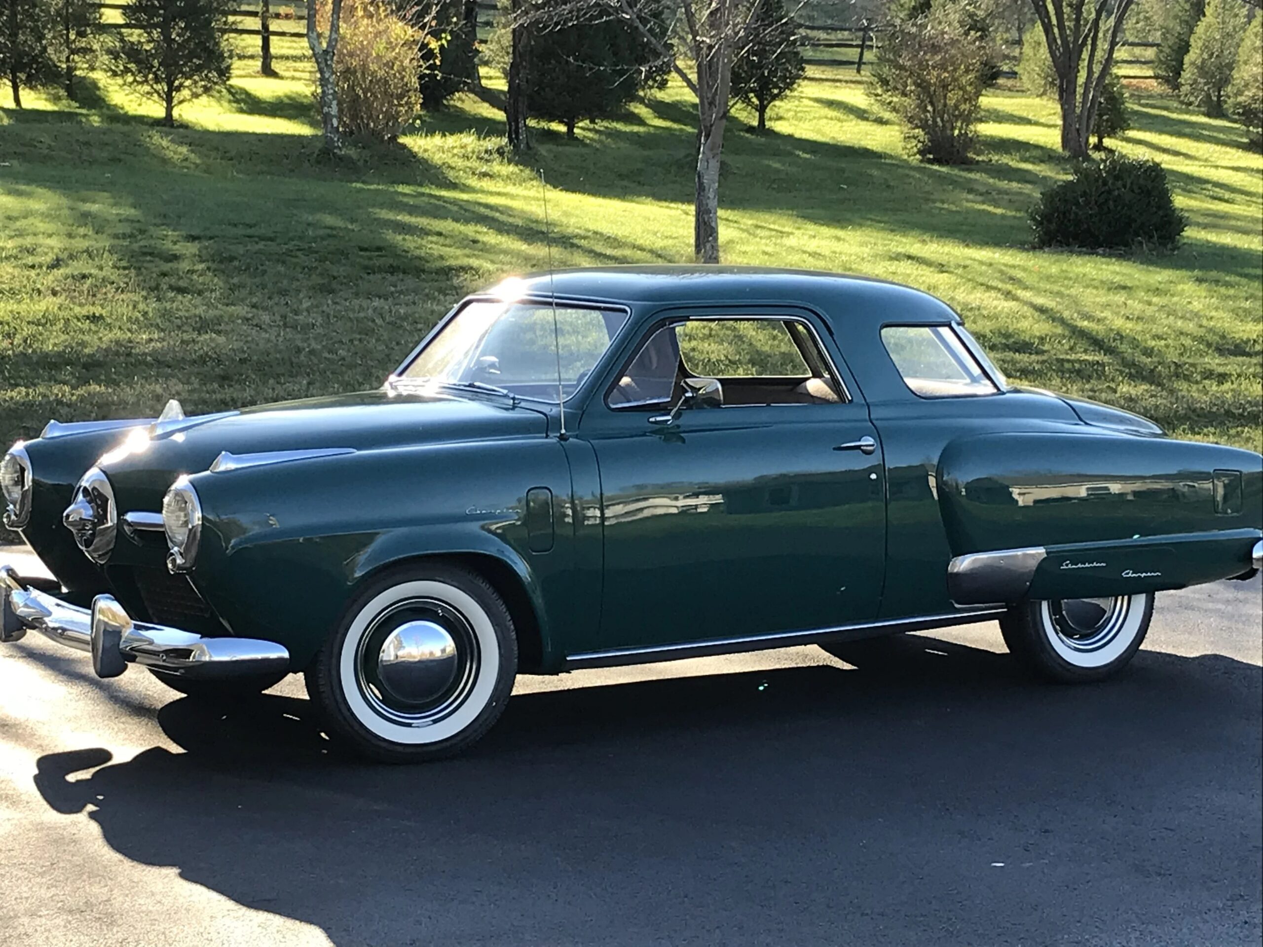 Studebaker-Champion-1950-Green-Brown-6
