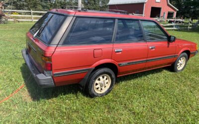 Subaru gl wagon 1985