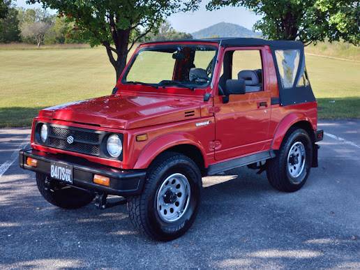 Suzuki-samurai-1993-red