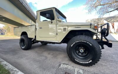 Toyota Land Cruiser 1982 Standard Cab Pickup