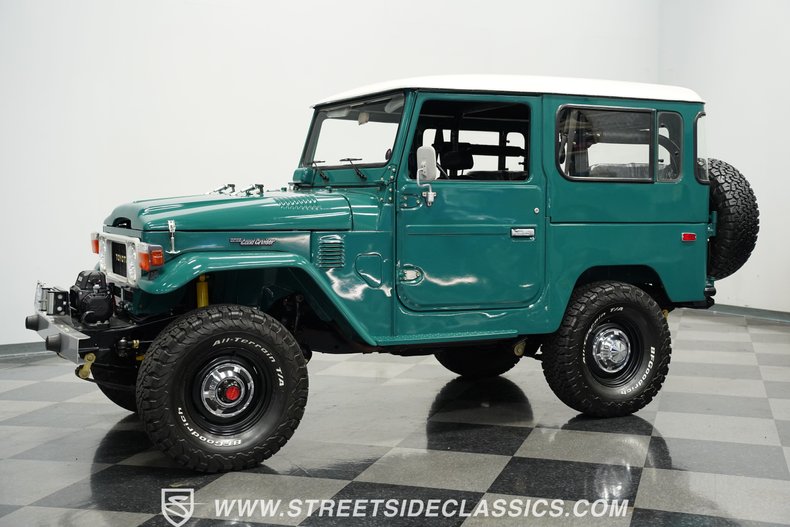 Toyota-Land-cruiser-1983-Green-Black-11