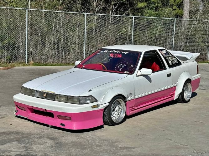 Toyota-Other-1986-WhitePink-Red-LeatherBlack-Su-15