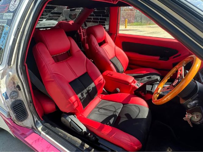 Toyota-Other-1986-WhitePink-Red-LeatherBlack-Su-3