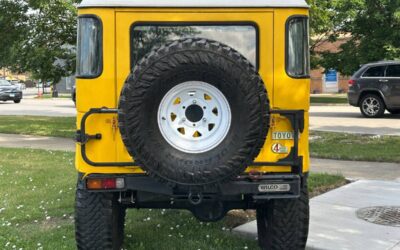 Toyota land cruiser fj 40. 1972