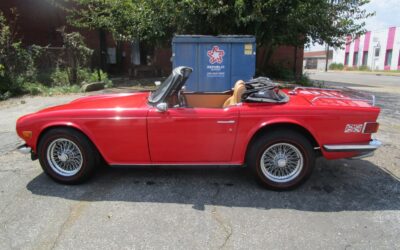 Triumph TR-6 1972 Convertible