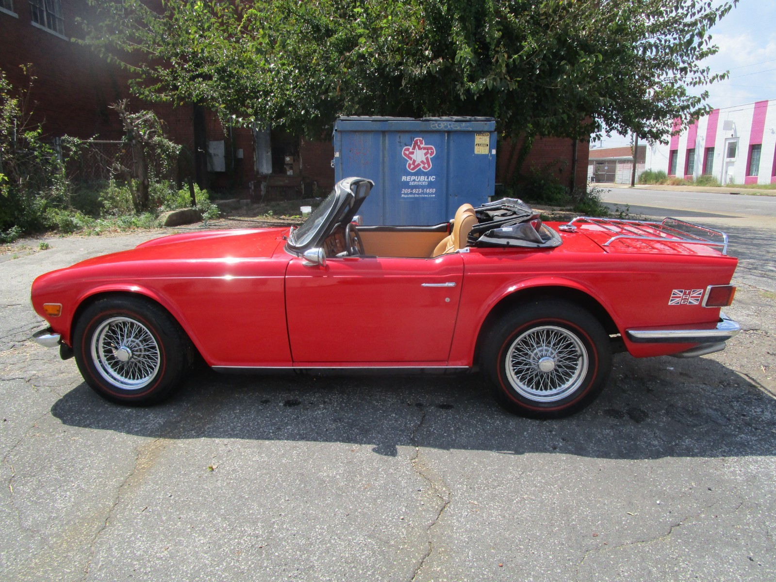 Triumph TR-6 1972 Convertible