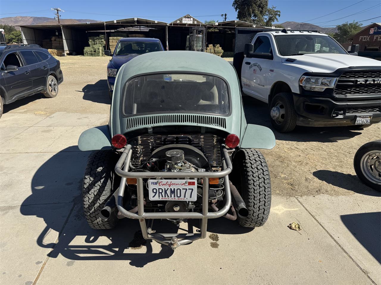 Volkswagen-Baja-bug-1970-Green-Grey-2