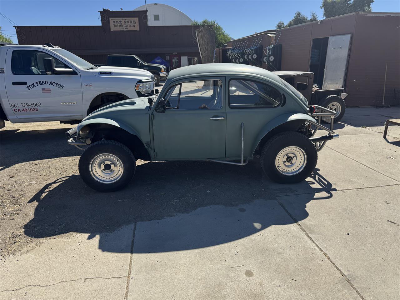 Volkswagen-Baja-bug-1970-Green-Grey