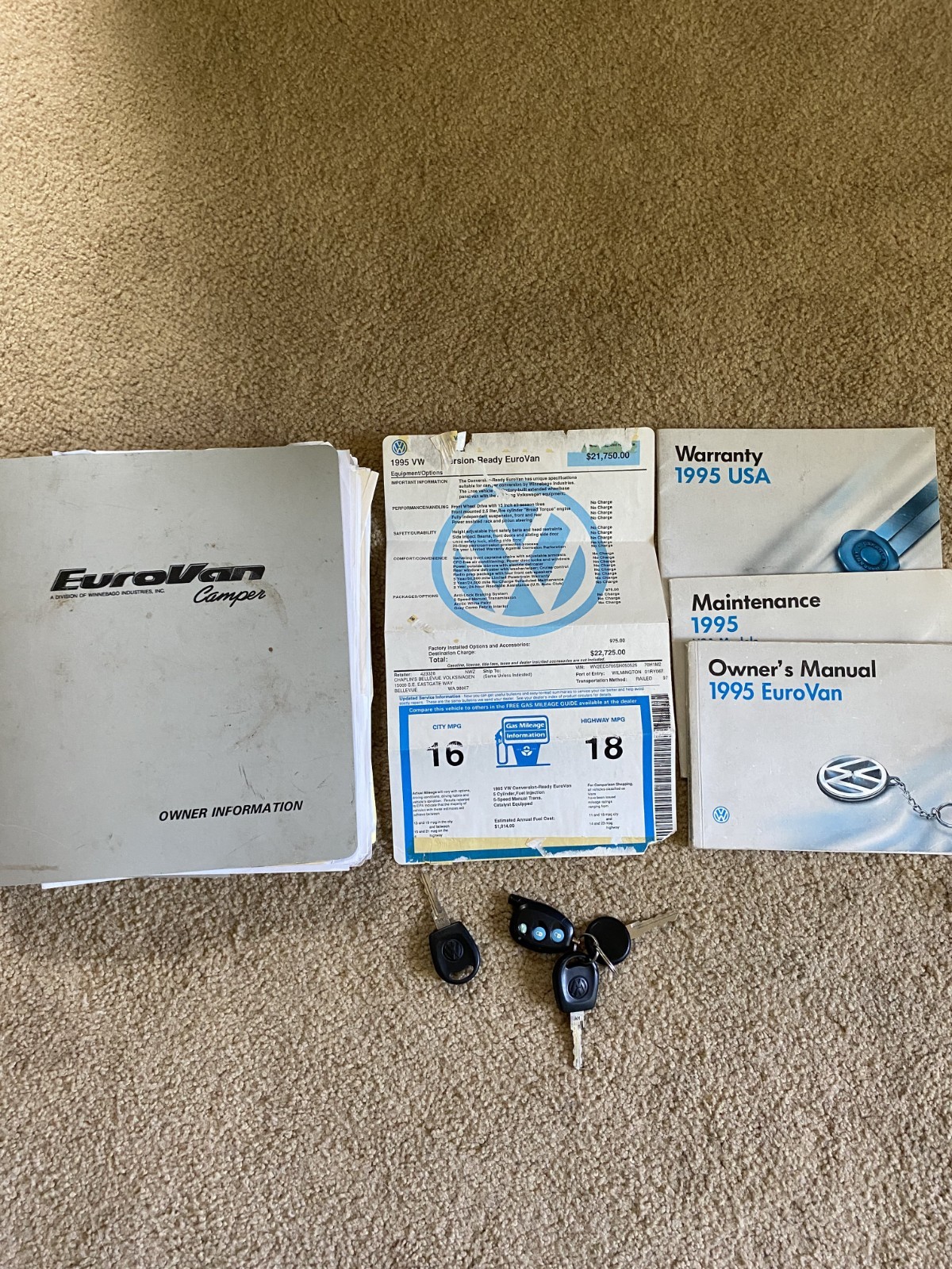 Volkswagen-EuroVan-1995-Van-Camper-29