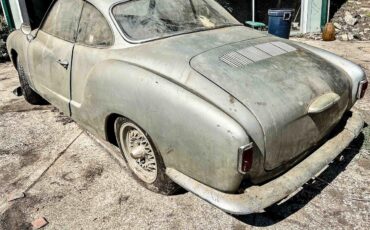 Volkswagen-Karmann-ghia-1957-Silver-Gray-2