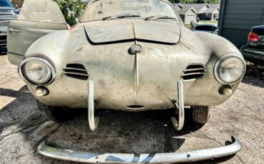 Volkswagen-Karmann-ghia-1957-Silver-Gray-5