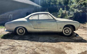 Volkswagen-Karmann-ghia-1957-Silver-Gray-7