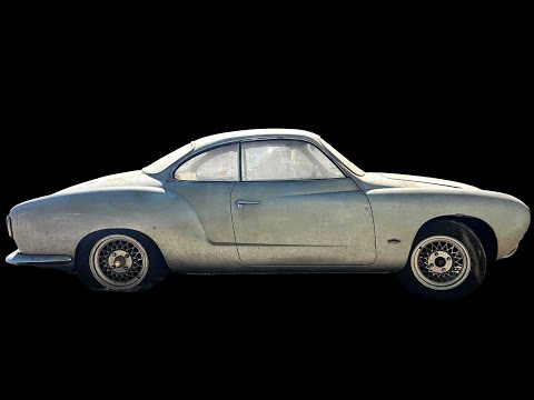 Volkswagen-Karmann-ghia-1957-Silver-Gray