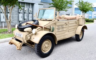 Volkswagen Kubelwagen WWII Military Type 82 Replica 1973 Convertible