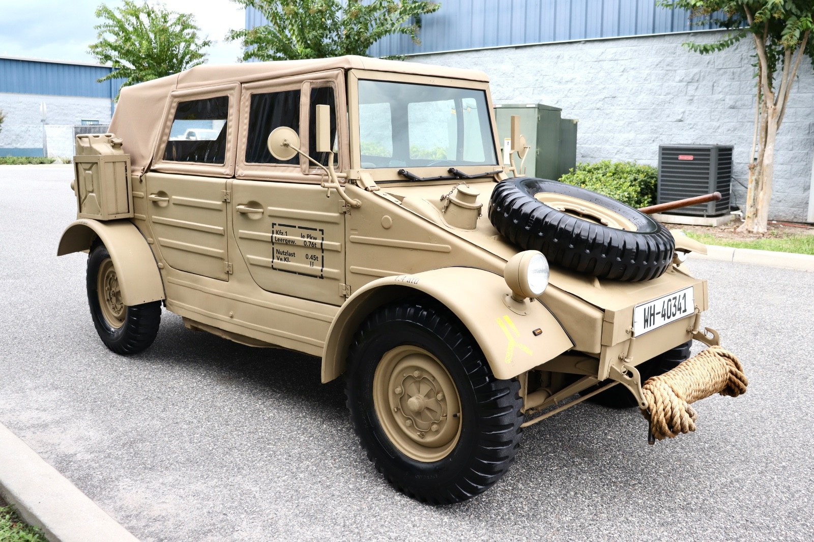 Volkswagen-Kubelwagen-WWII-Military-Type-82-Replica-1973-Convertible-5