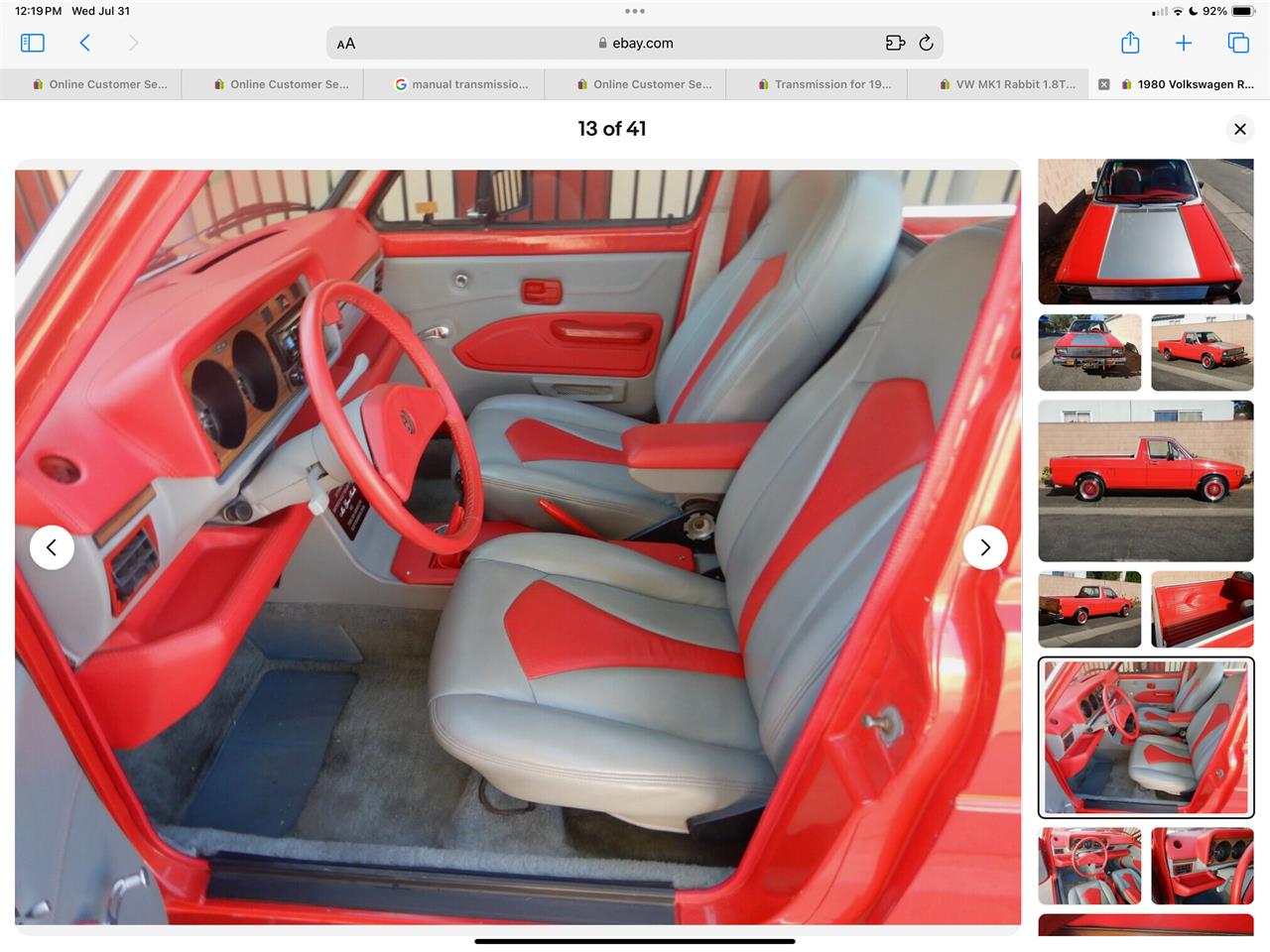 Volkswagen-Pickup-1980-Red-Redgrey-18