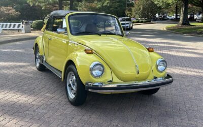 Volkswagen Super Beetle 1979 Convertible