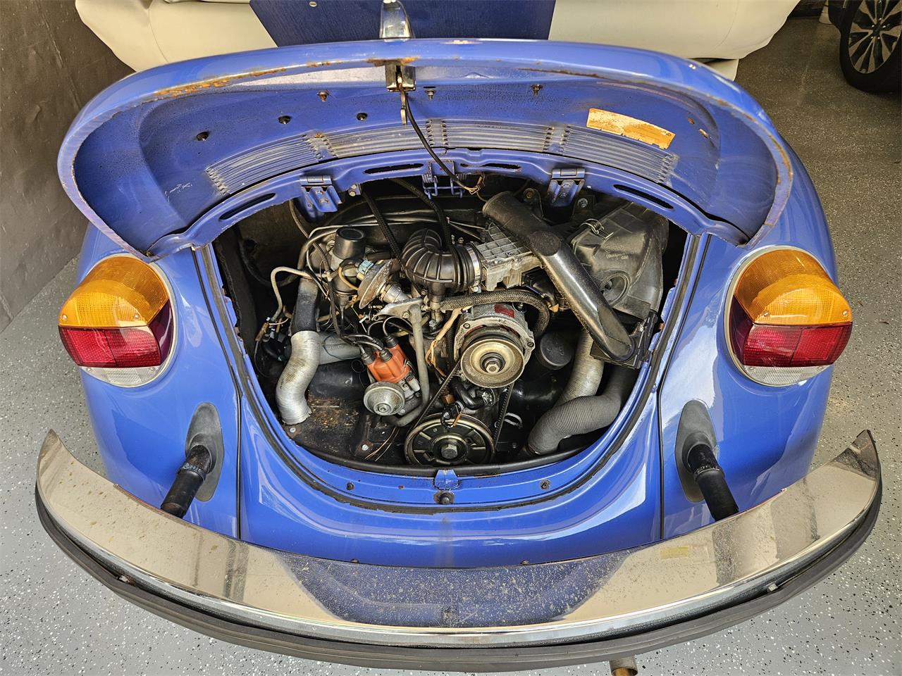 Volkswagen-Super-beetle-1978-Blue-White-7