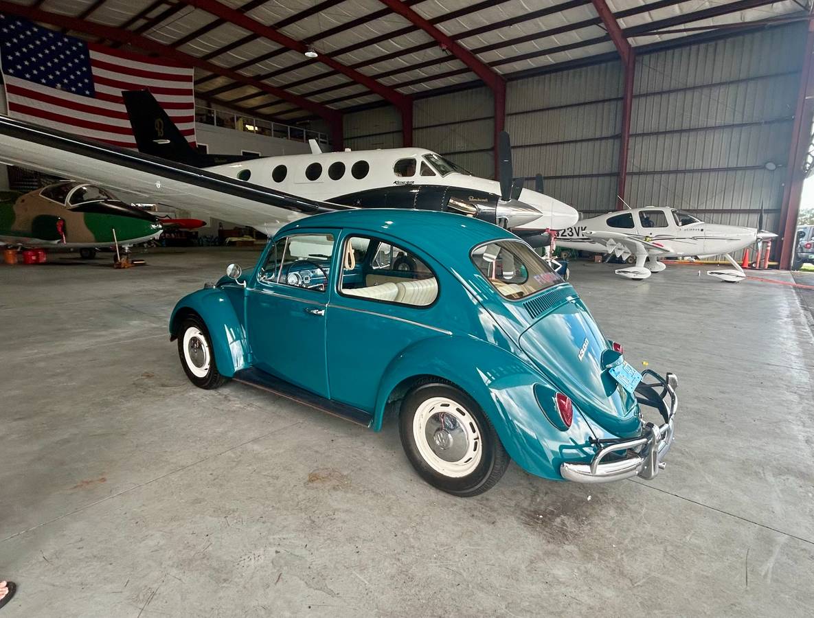 Volkswagen-beetle-1966-blue