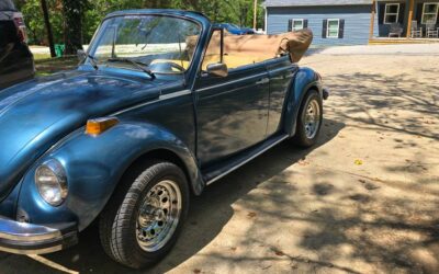Volkswagen beetle convertible. 1978