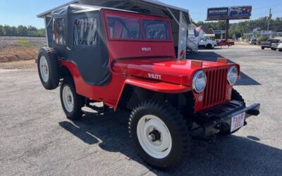 Willys jeep cj 2a 1948