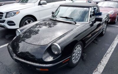 Alfa Romeo Spider 1991 Convertible