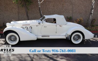 Auburn boattail speedster 1978