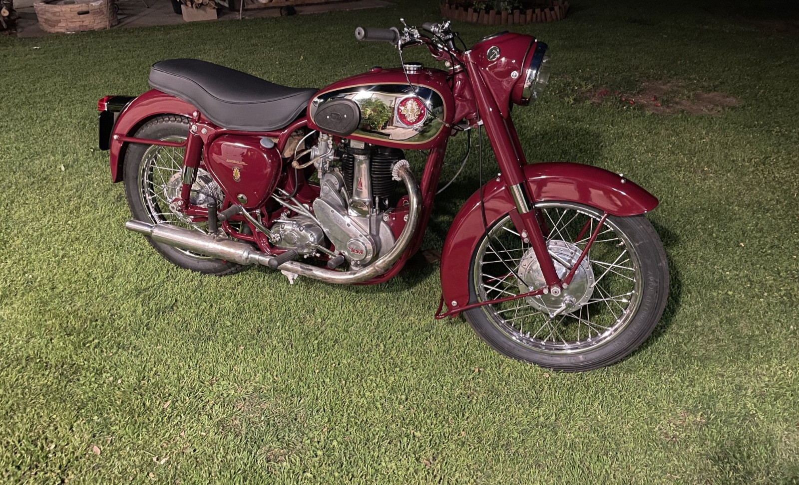 BSA B31 1956