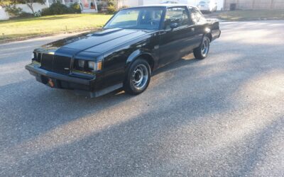 Buick Grand National 1987 American Muscle Car