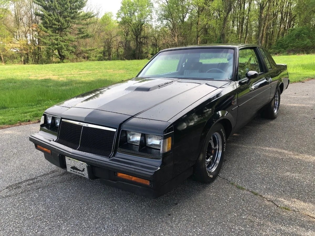 Buick-Grand-national-regal-1986-Black-Black-amp-Gray-9