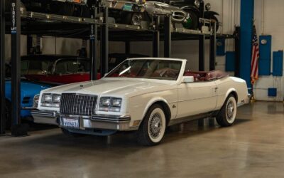 Buick Riviera 5.0L V8 Convertible 1983 2 Door Convertible