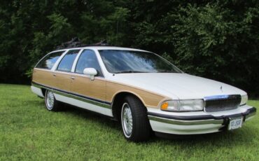 Buick-Roadmaster-1994-White-Woody-Saddle