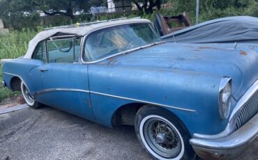 Buick-Skylark-1954-Light-Metallic-Blue-Blue-And-White