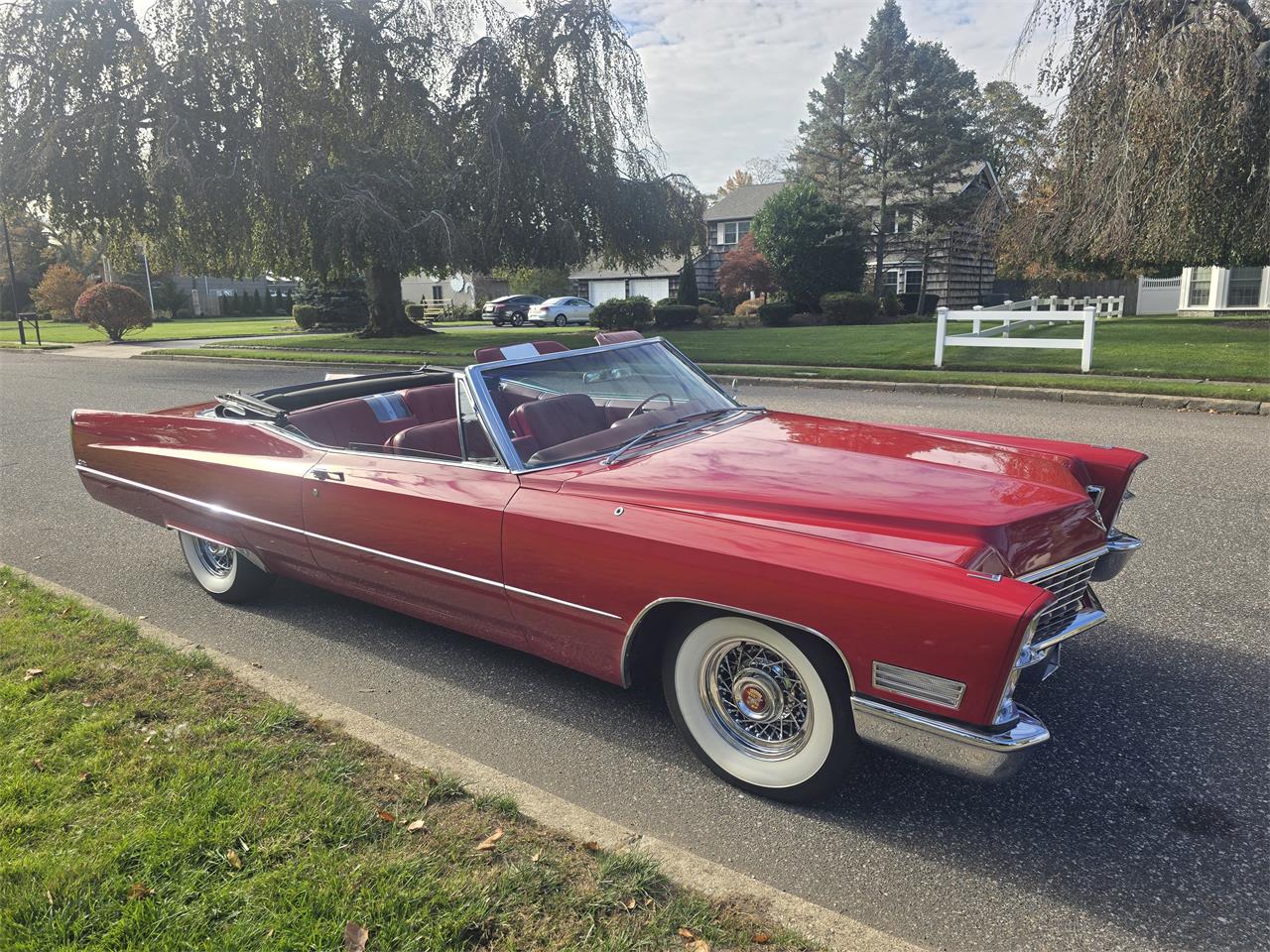 Cadillac-2-dr-convertible-1967-RED-Red-4