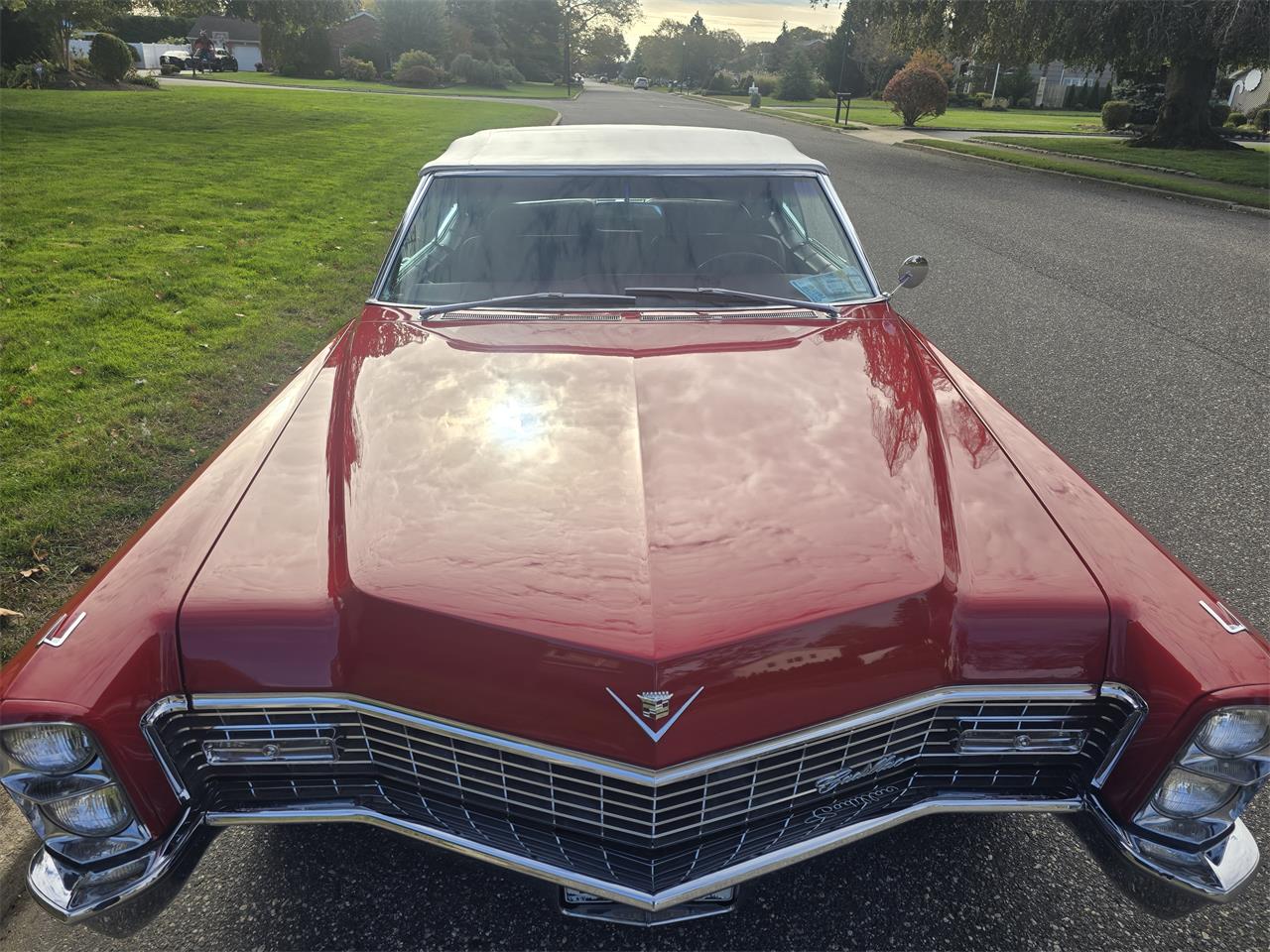 Cadillac-2-dr-convertible-1967-RED-Red