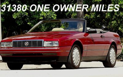 Cadillac Allante 1993 Convertible