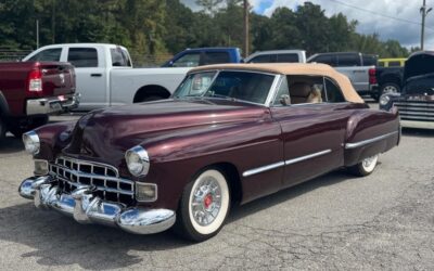 Cadillac Convertible series 62 LS 4L80 linked straight and 1948 Convertible