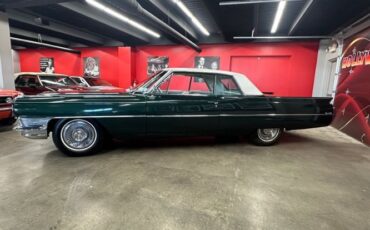 Cadillac-Coupe-deville-1964-Dark-Metallic-Green-Lime-Dorchester-Clot
