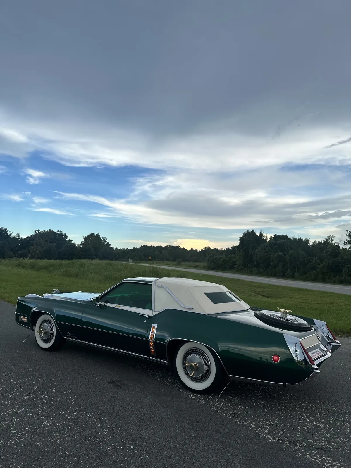 Cadillac-Eldorado-1970-Green-White-And-Green-14