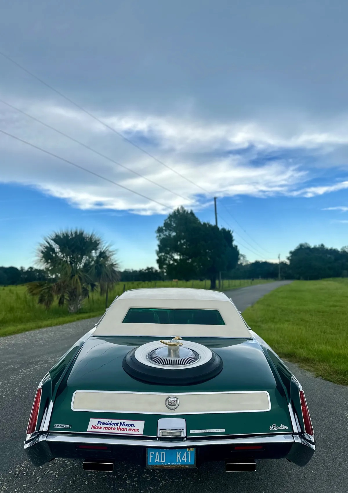 Cadillac-Eldorado-1970-Green-White-And-Green-15
